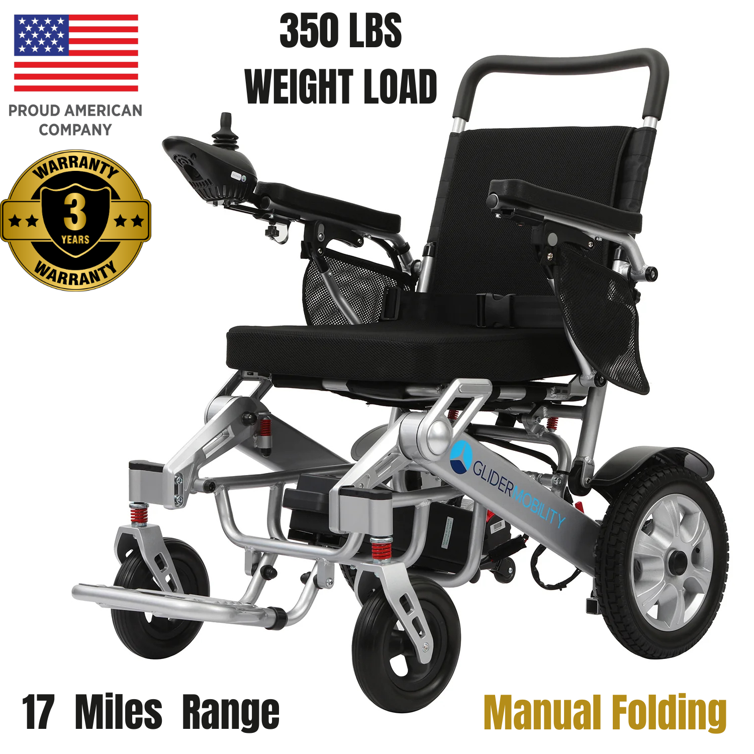 Glider Mobility Explorer Long Range Electric Wheelchair
