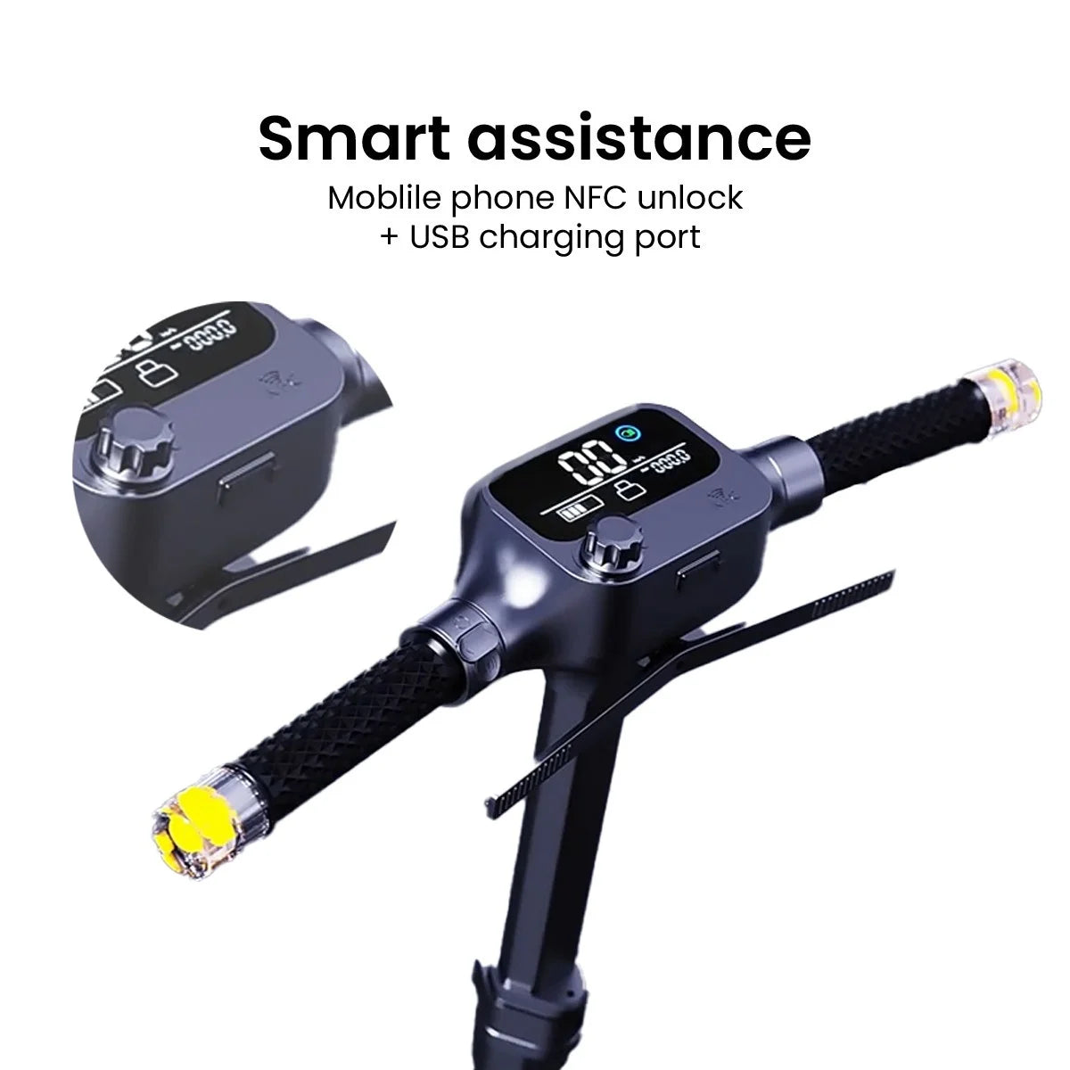 Advanced LED Display & Powerful Motor