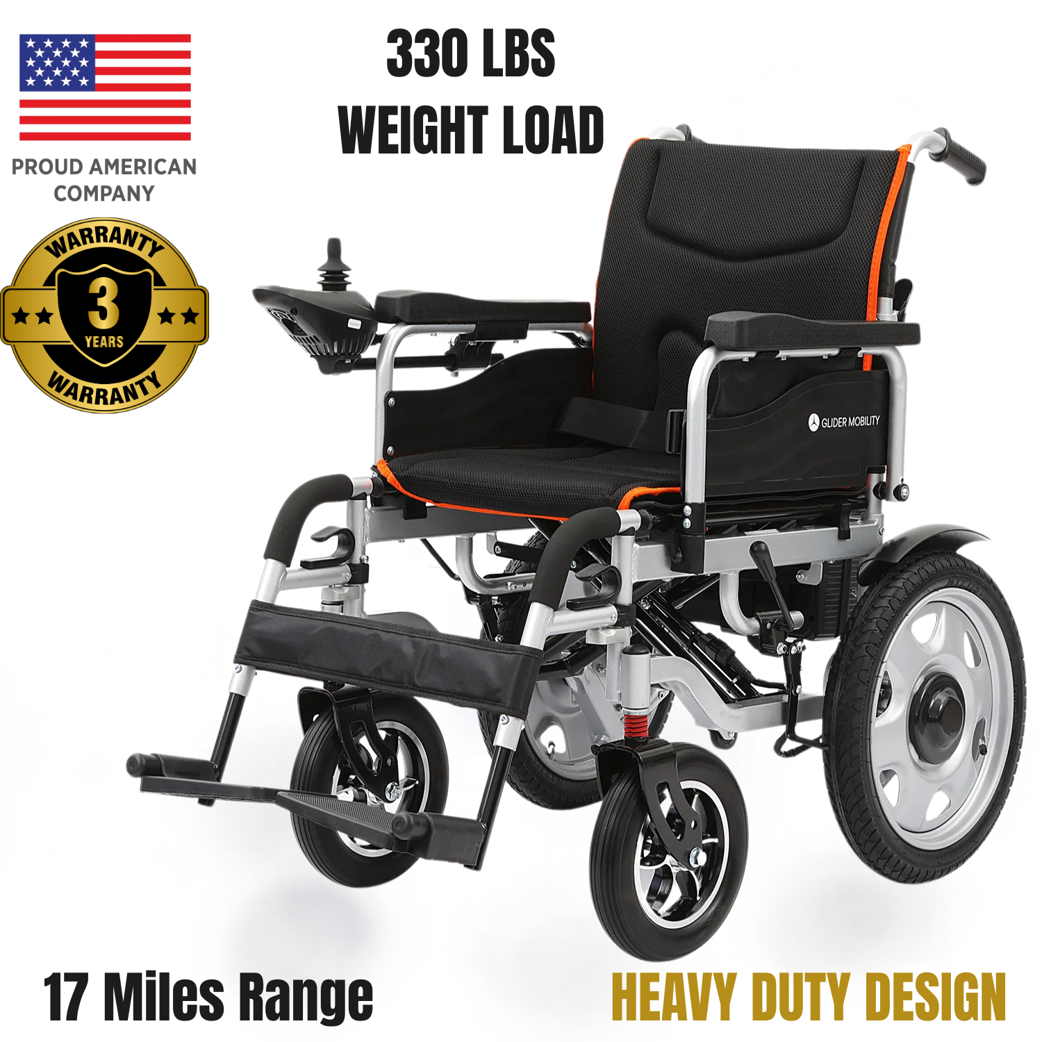 Glider Mobility MaxPlus Electric Wheelchair